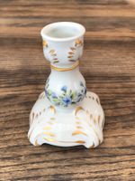 🕯️💙 Kerzenständer aus Porzellan, Handbemalt, Vintage Stil