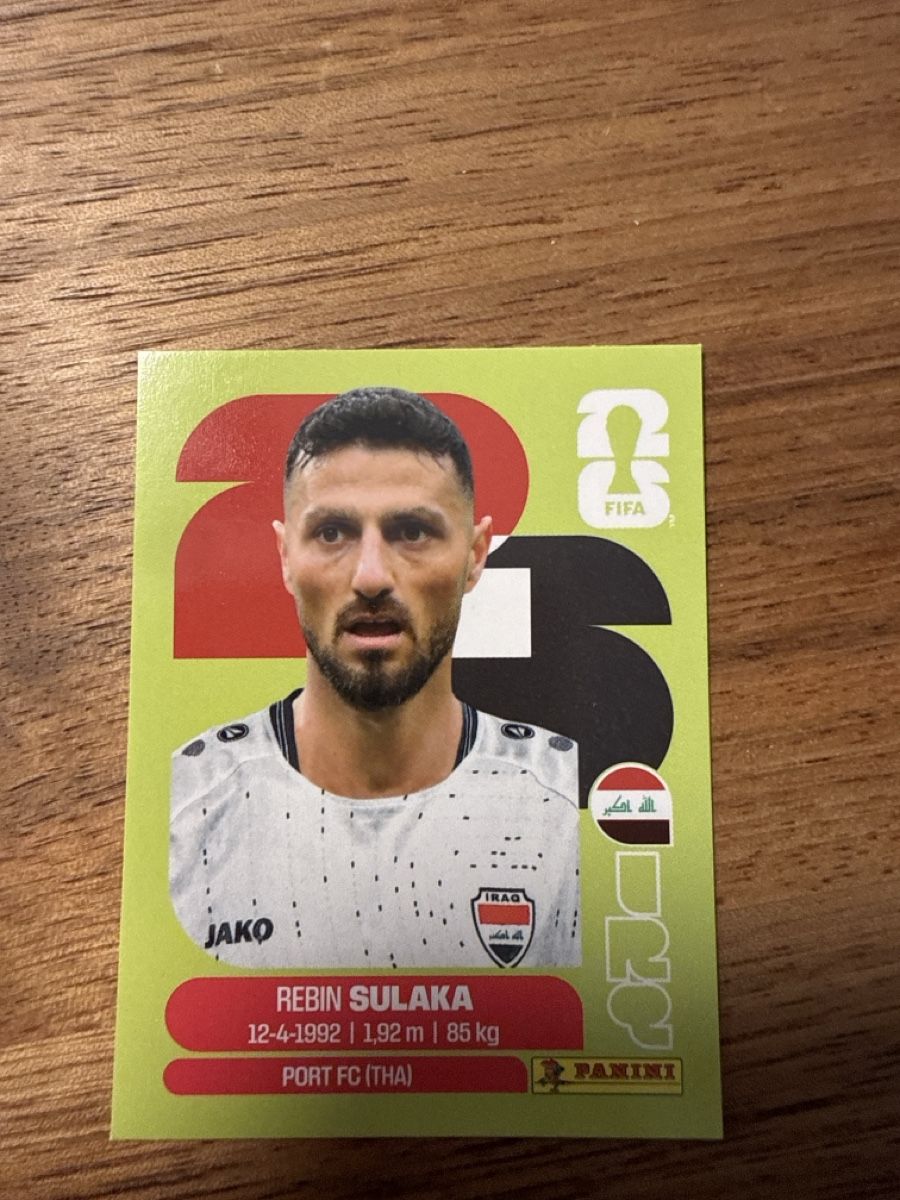 Panini Sammelbilder & Trading cards: Panini Fifa IRQ 3 – Neu (gemäss Beschreibung) aus Allschwil von Japollo