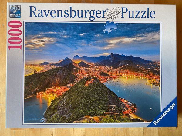 Ravensburger Puzzles: Puzzle Ravensburger Rio De Janeiro 1000 pezzi – Neu (gemäss Beschreibung) aus Carabbia von
