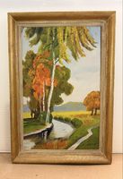 Ölgemälde - Landschaft - K.HEITZ
