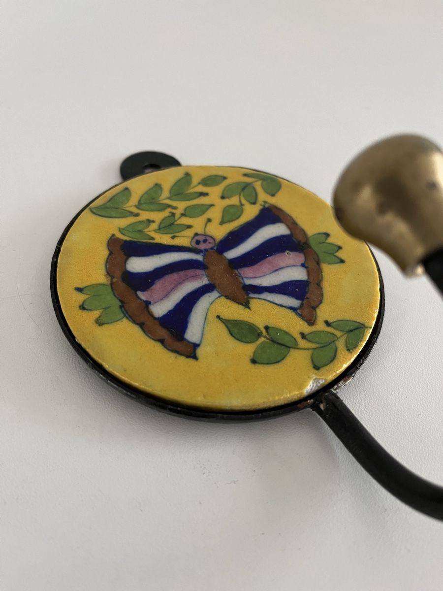 Tutte le decorazioni: Wandhaken mit Keramikbild / Schmetterling – Usato da Wetzikon ZH venduto da seli03 4