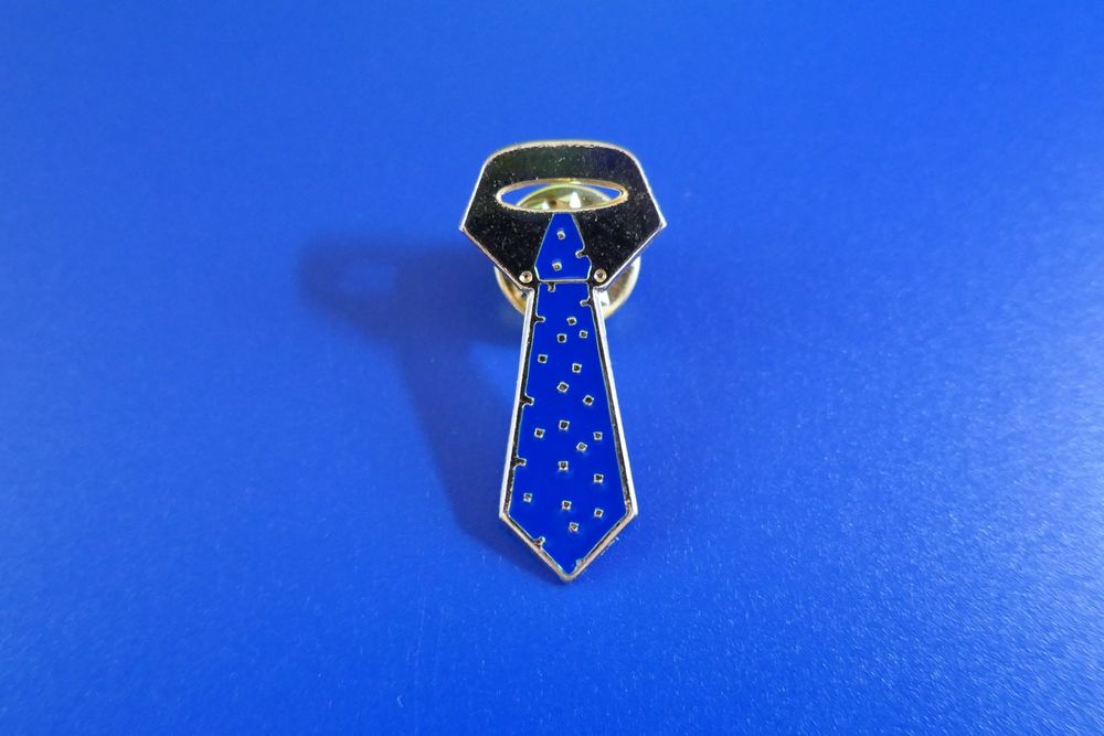 Cravate à nouer bleue à motif cachemire pour le dressage/le