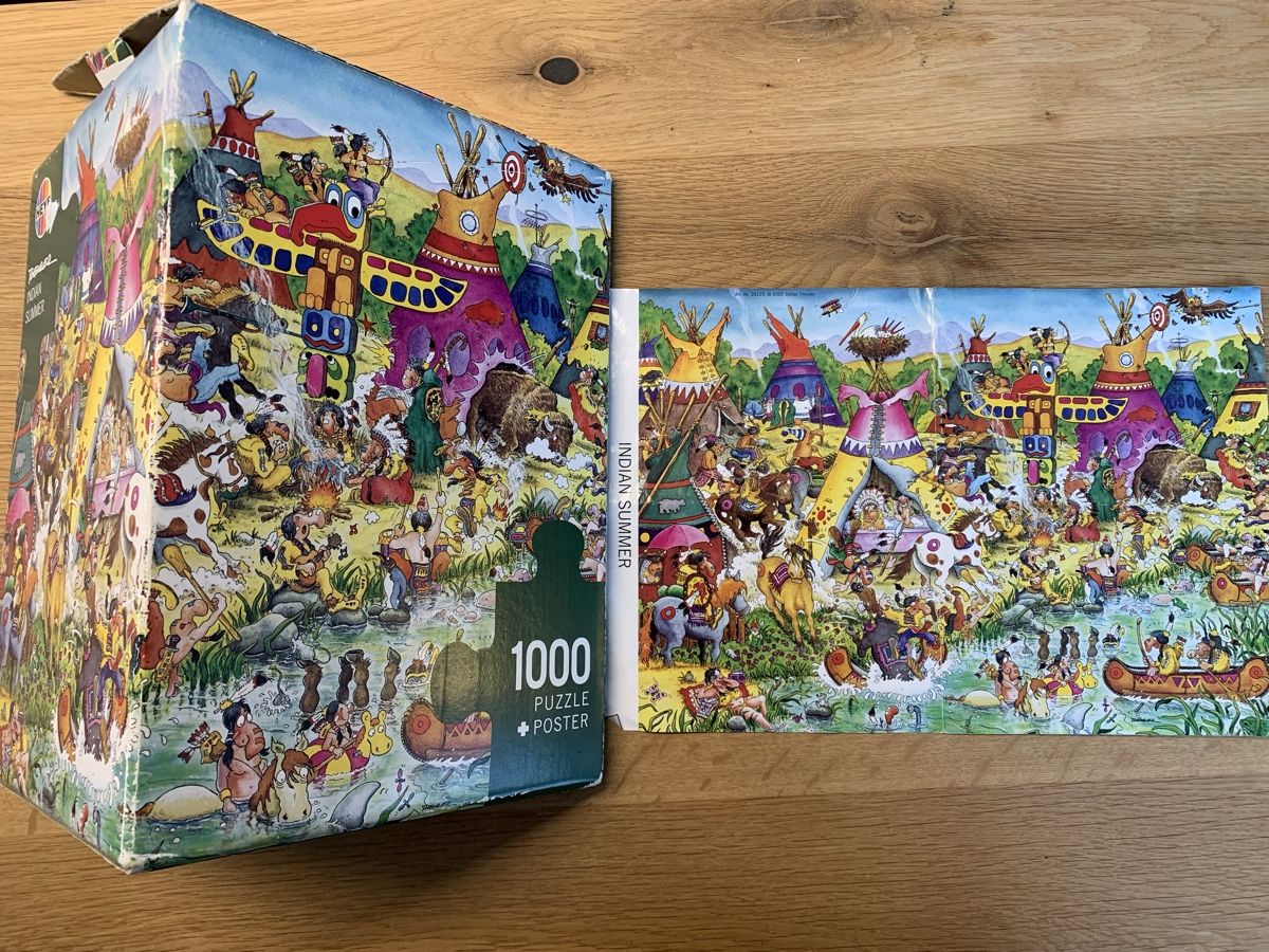 Heye Puzzles: HEYE Puzzle Indian Summer 1000 Teile – Gebraucht aus Thun von Chrabu