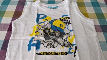 BasicKids Boy - Sommer Shirt - 110  - Hund