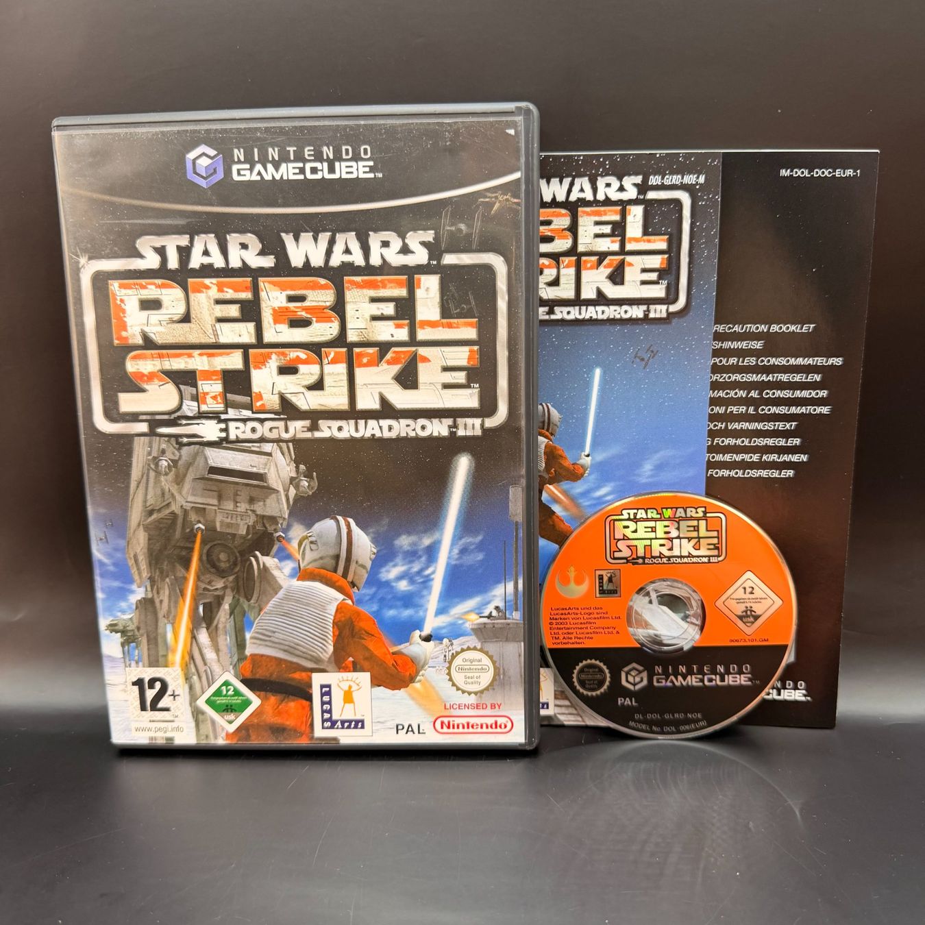 Nintendo Giochi: Star Wars Rebel Strike Rogue Squadron 3 Gamecube – Usato da Düdingen venduto da Nerdworld