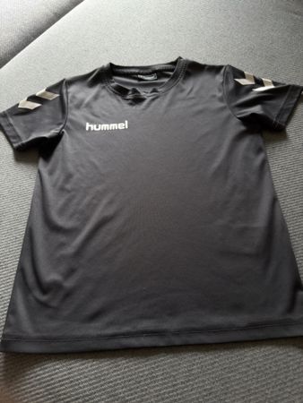 Hummel T-Shirt Größe 116-128, Dunkelgrau