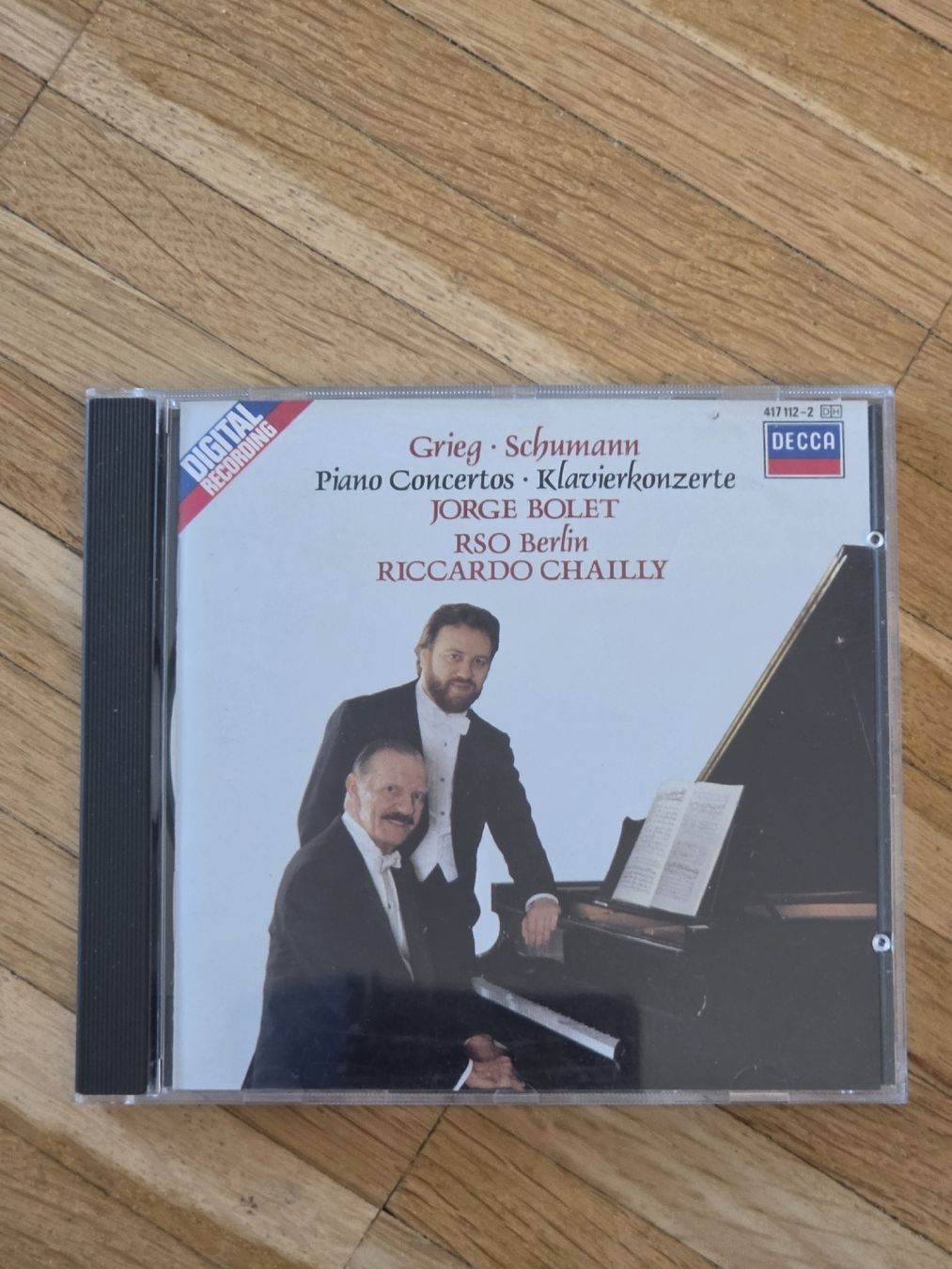 CD: CD: Grieg & Schumann - Klavierkonzerte – Usato da Aesch BL venduto da immon