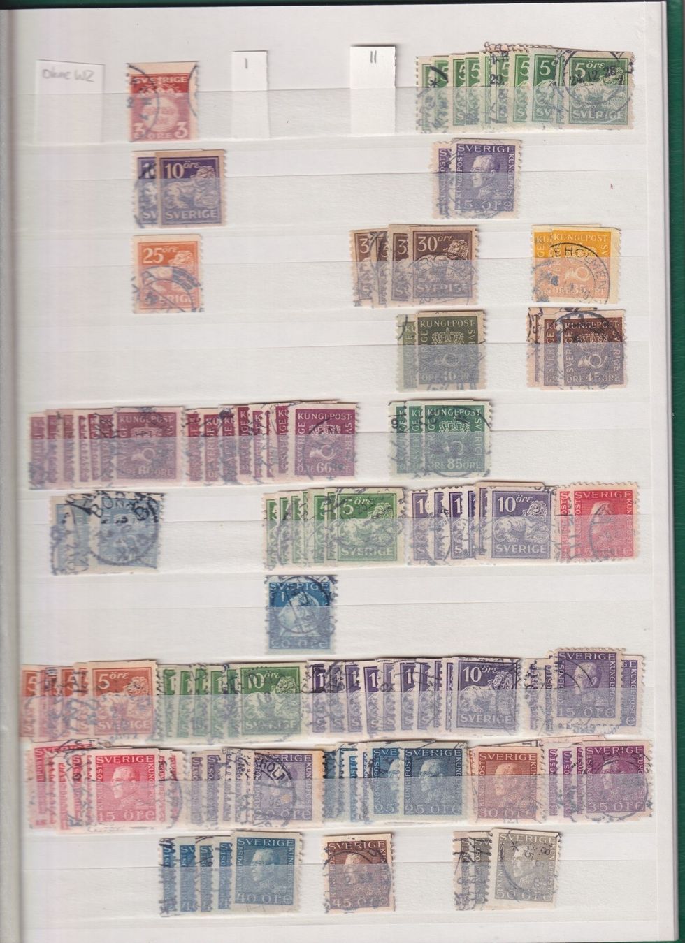 Tous les timbres: Schweden, Restposten gestempelt – D'occasion à Langenthal par 1195