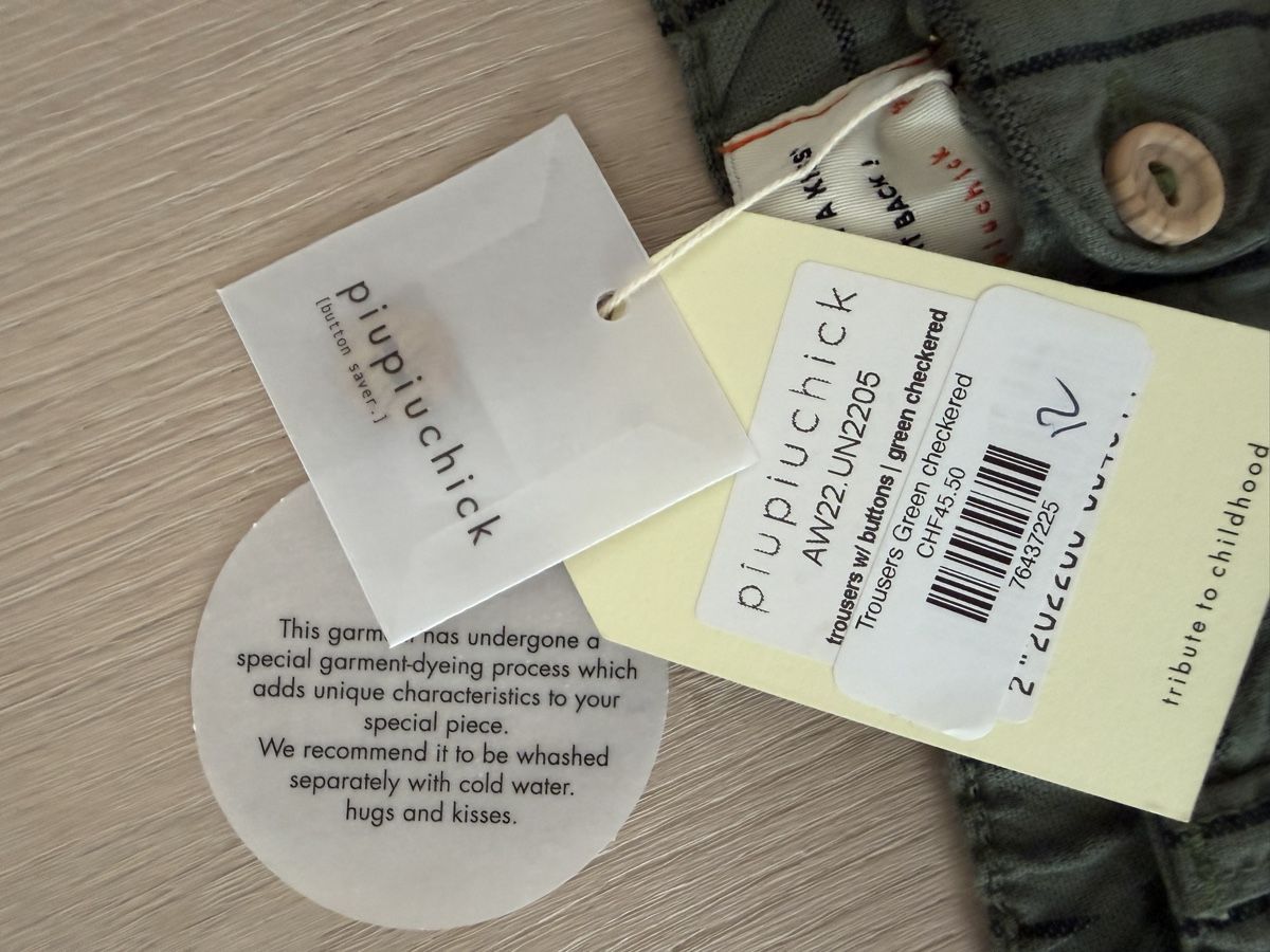 Pantaloni: Neu Piupiuchick 12 Jahre – Nuovo e nell'imballaggio originale da Wallisellen venduto da Nataschab0 1