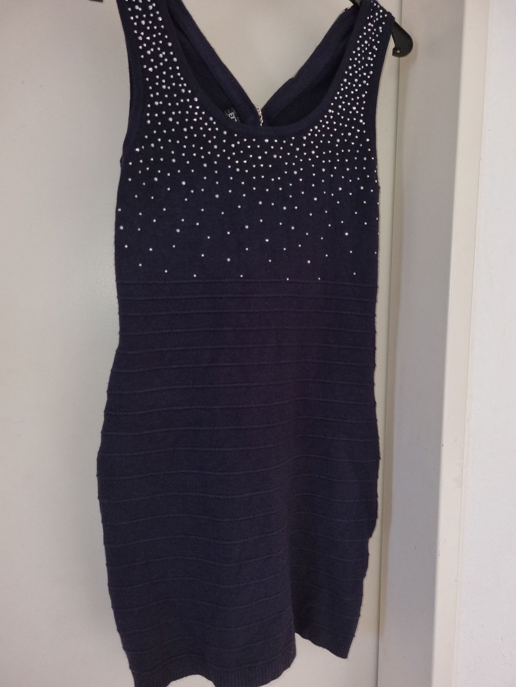 Vestiti: Kleid mit Glitzer, Strickkleid – Nuovo (secondo la descrizione) da geroldswil venduto da Gumball1 1