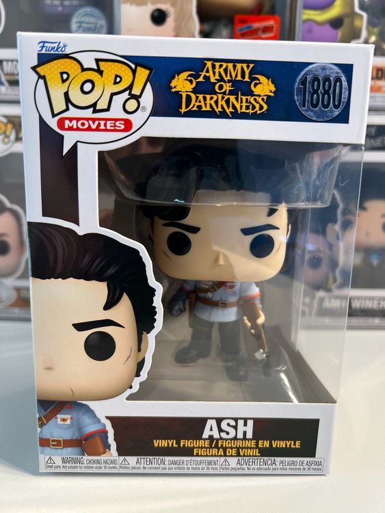 Funko POP! Movies Army of Darkness Ash with Boomstick (Neu und ...