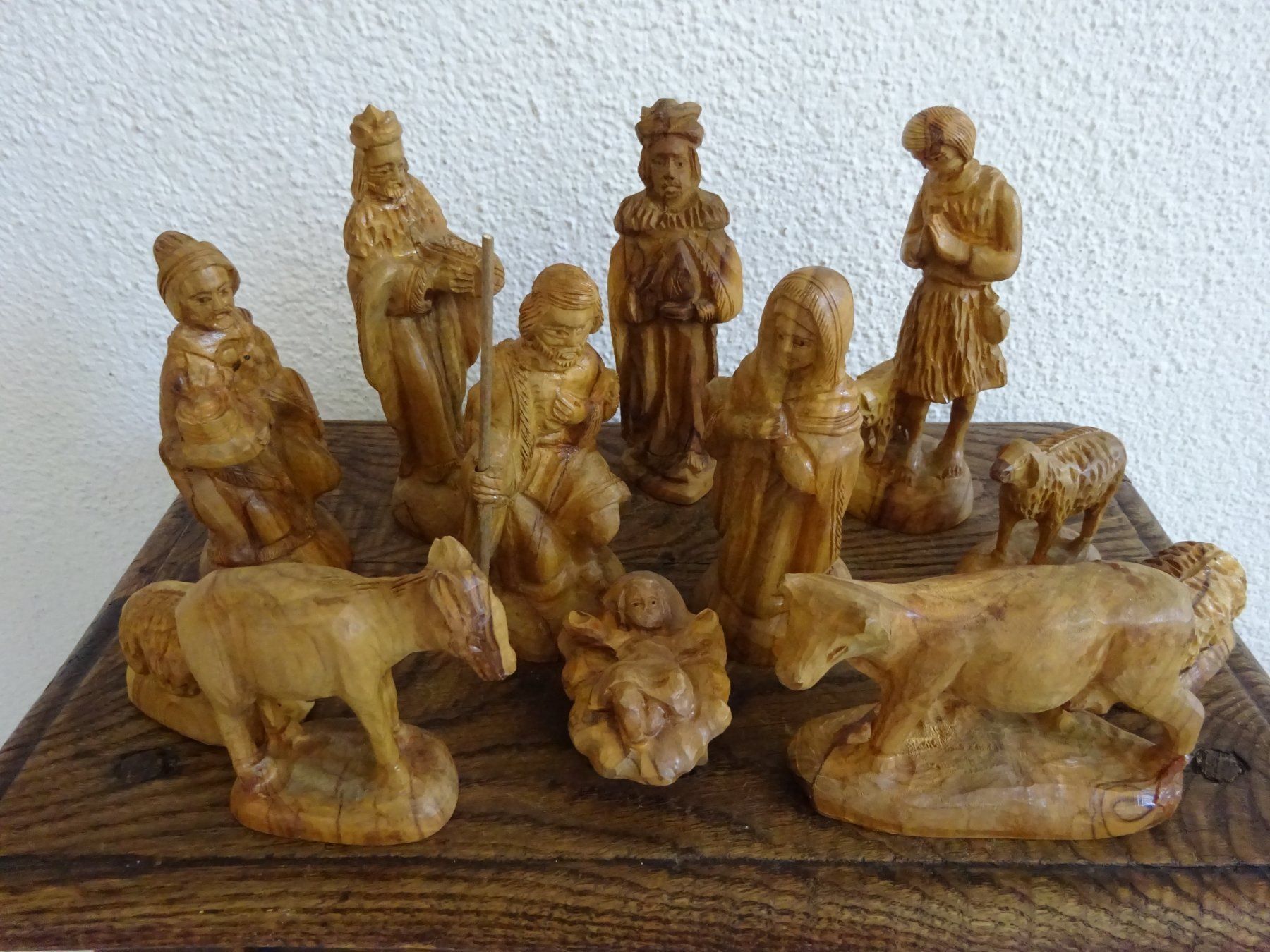 Skulpturen & Statuen: Palästina Krippe / Holz, vollständig – Gebraucht aus Esslingen von eintagammeer 1