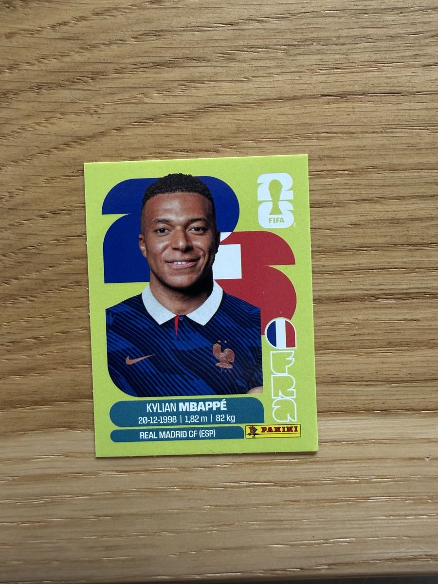 Panini Carte collezionabili: FRA 20 Kylian Mbappe  – Nuovo e nell'imballaggio originale da Lussy FR venduto da ExpressWine