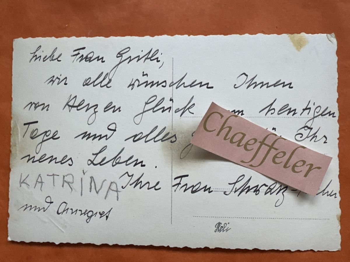 Cartoline postali: Ansichtskarte möglicherweise Region, Lenzburg – Usato da Zürich venduto da Chaeffeler 1
