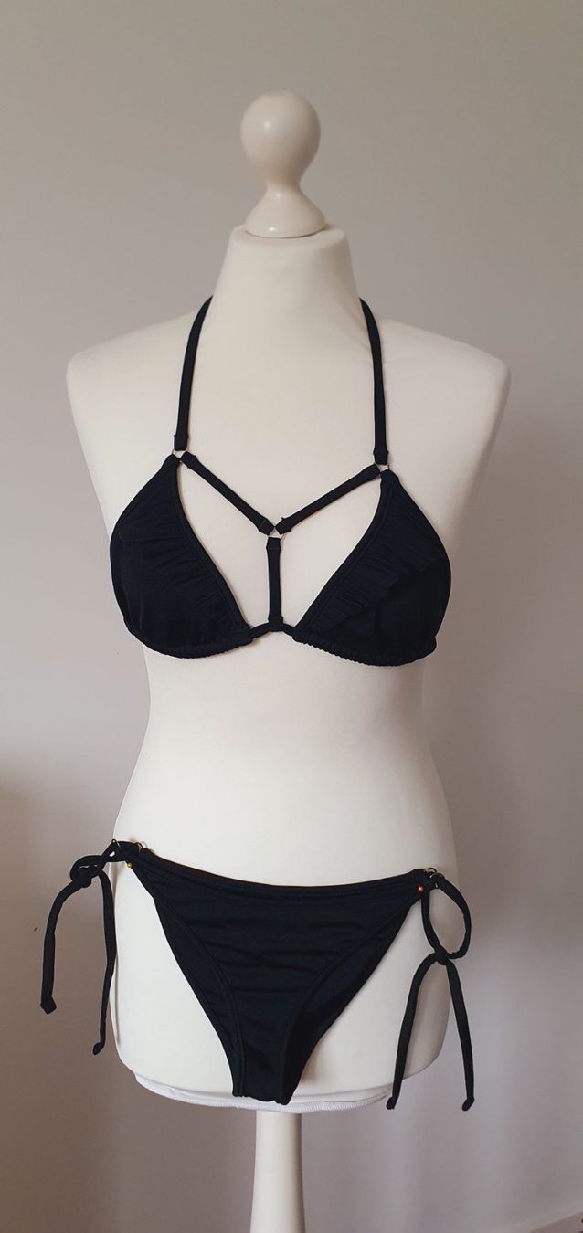Costumi da bagno & Bikini: Bikini Gooseberry Seaside XS/34 schwarz – Usato da Stansstad venduto da InStyle8