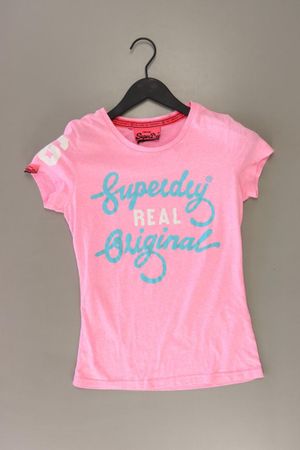 Superdry T-Shirt Gr. XS Kurzarm rosa