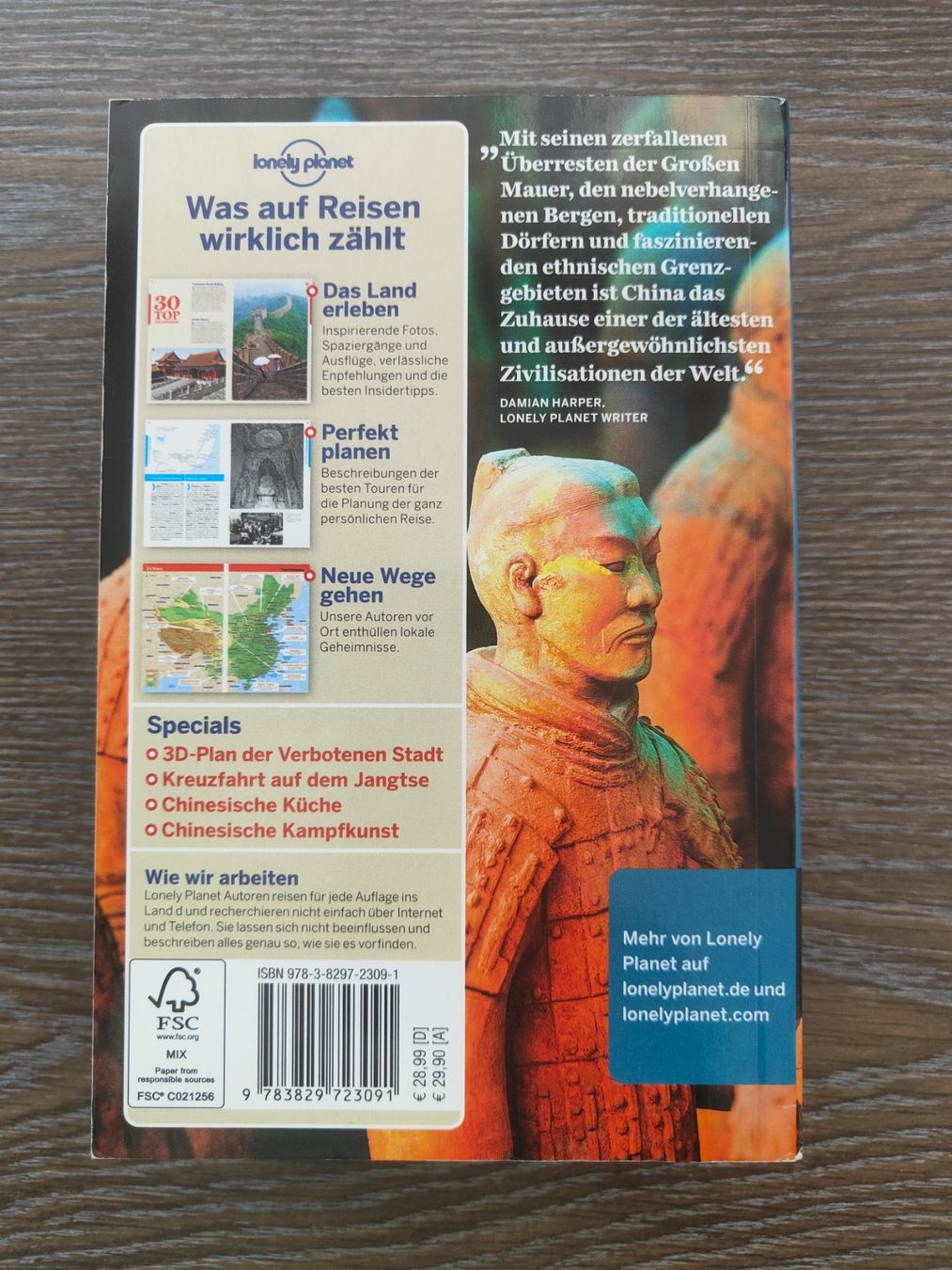 Bücher: Reiseführer China - Lonely Planet – Gebraucht aus Flaach von Lonzo99 1