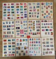 Briefmarken aus aller Welt Sammlung