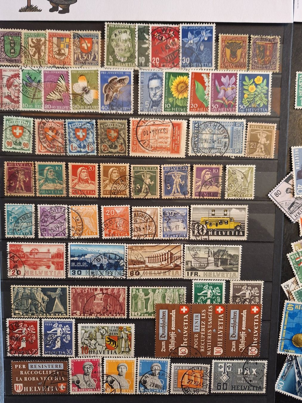 Alle Briefmarken: CH: 400 VERSCHIEDENE GESTEMPELTE (014) – Gebraucht aus Genolier von Antoine30 3