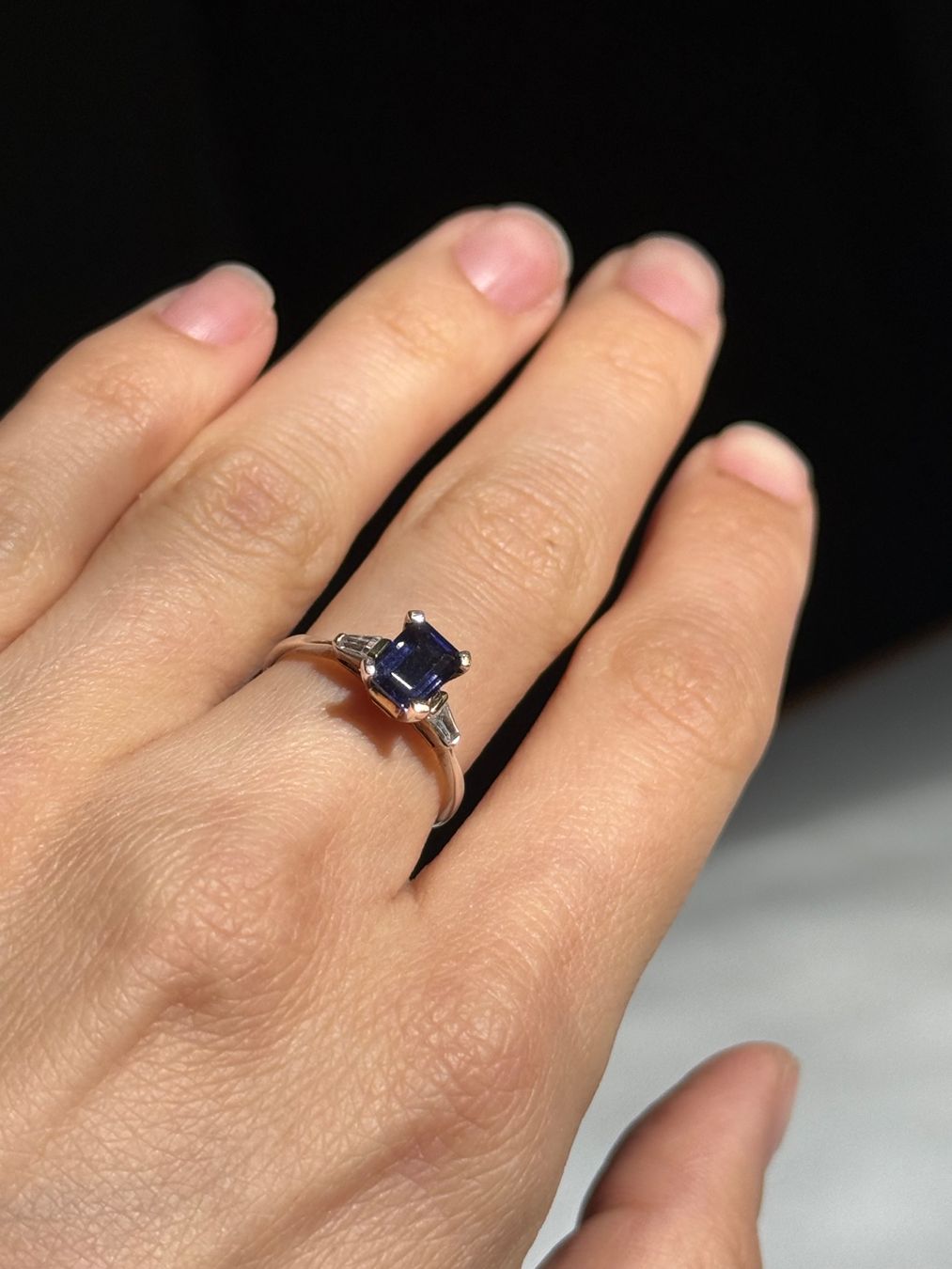 Anelli: .925 Sterling Silver 2.20ct natural Iolith Ring – Usato da Lenk im Simmental venduto da Janin1984 7