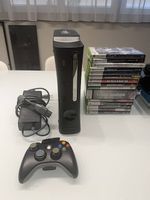 Xbox 360 + 15 Spiele + Controller