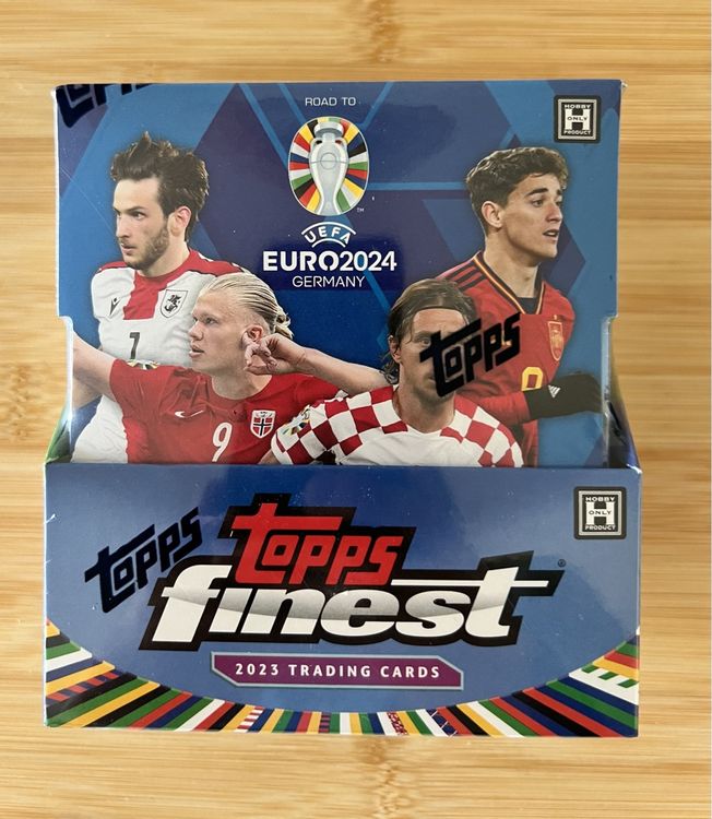 Topps Finest Road to Euro EM 2024 Box / Display OVP sealed Kaufen auf