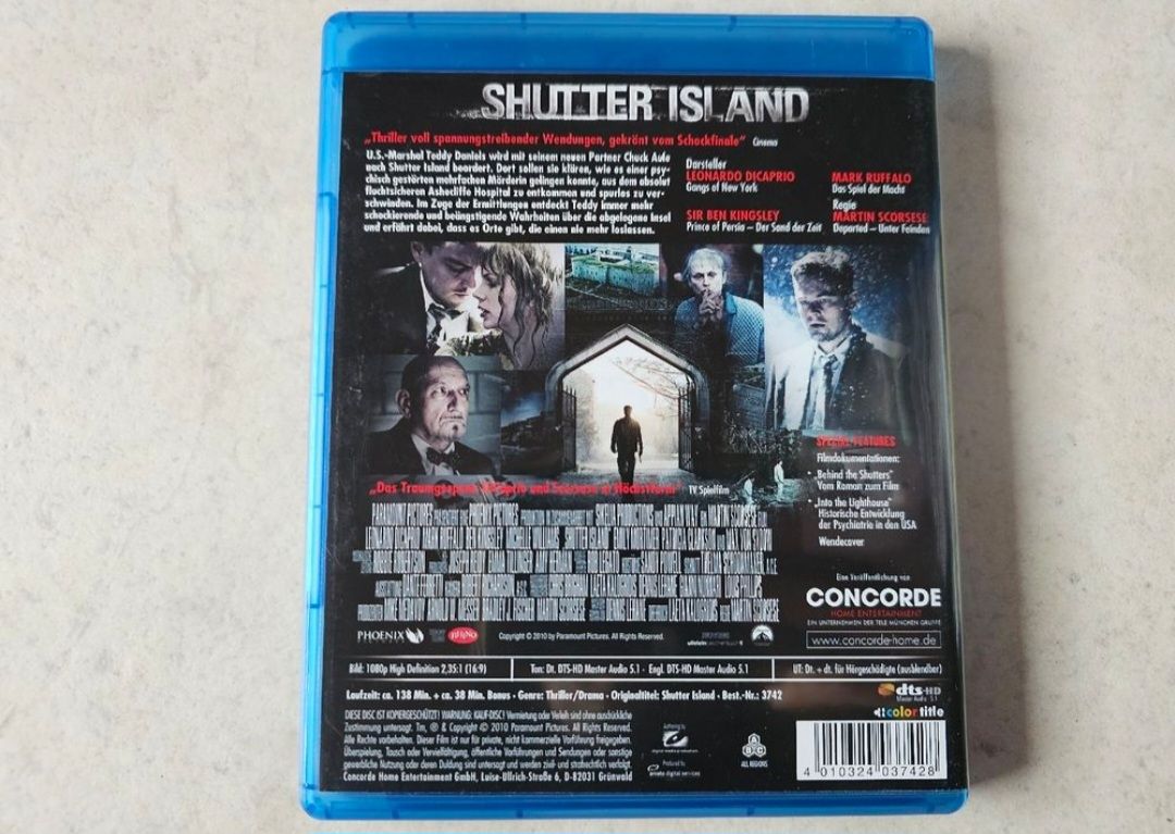 Tutti i DVDs: Shutter Island Blu-ray – Usato da Bern venduto da ste_vq7x 1