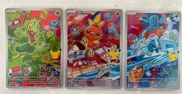 Pokémon First Partner Series 3 Hoenn starters ENG–NM–AB 1.-