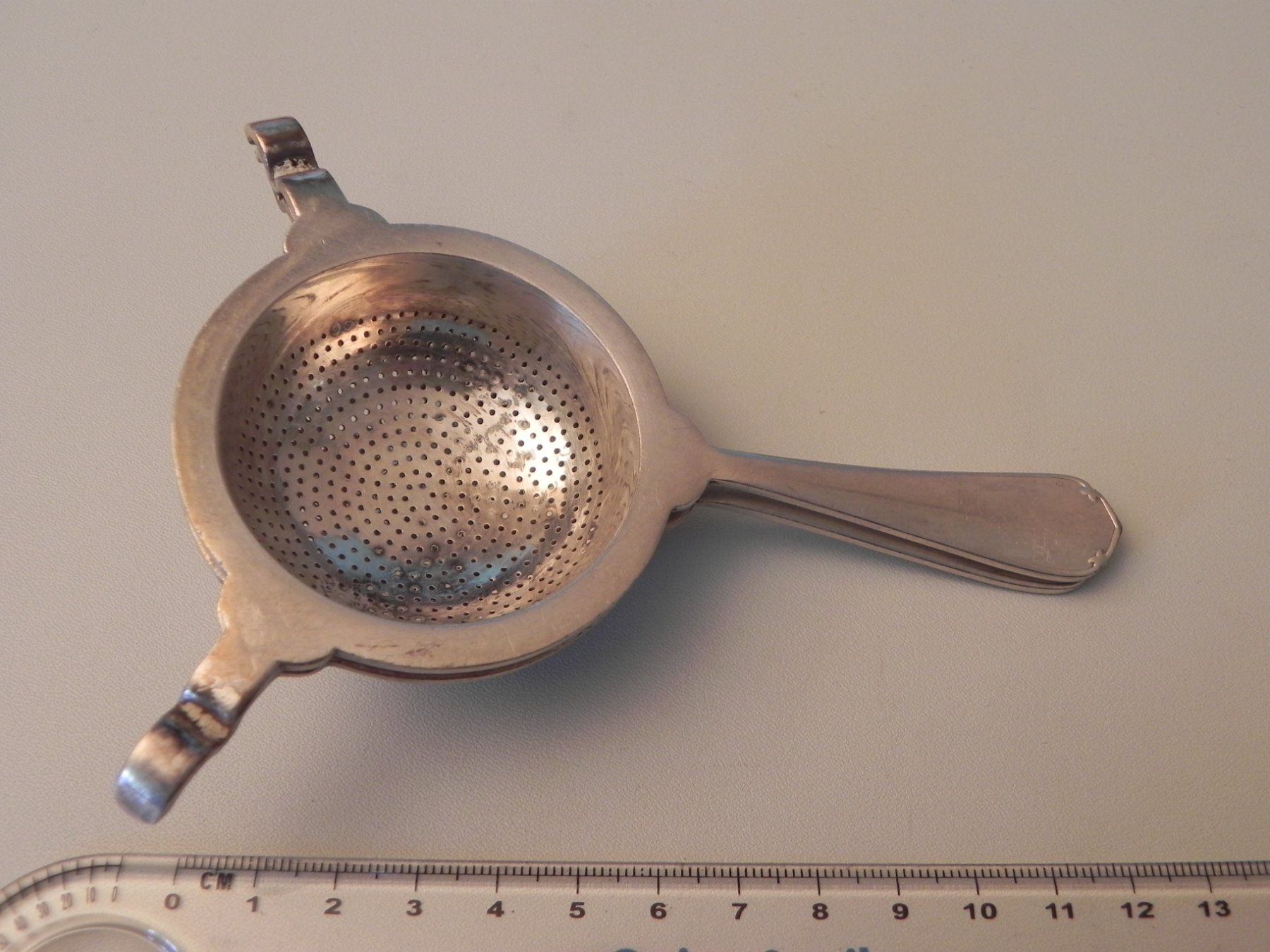 Christofle Set di piatti: 2 Teesieb/Teefilter CHRISTOFLE Paris – Usato da Minusio venduto da Lory64 8
