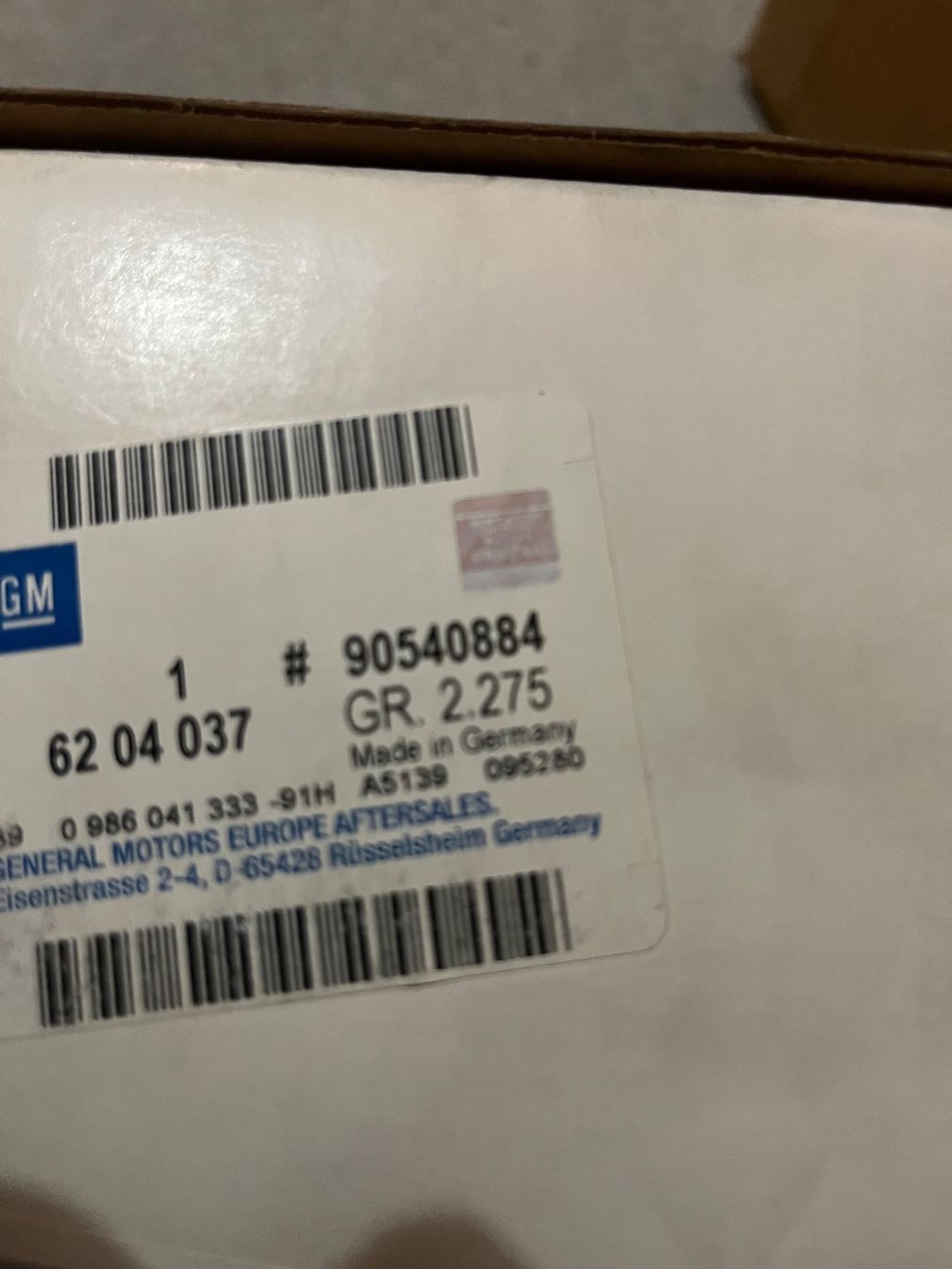 Opel Tutti pezzi di ricambio auto: Neu Original Opel Teile – Usato da Bad Zurzach venduto da BurimI05 7