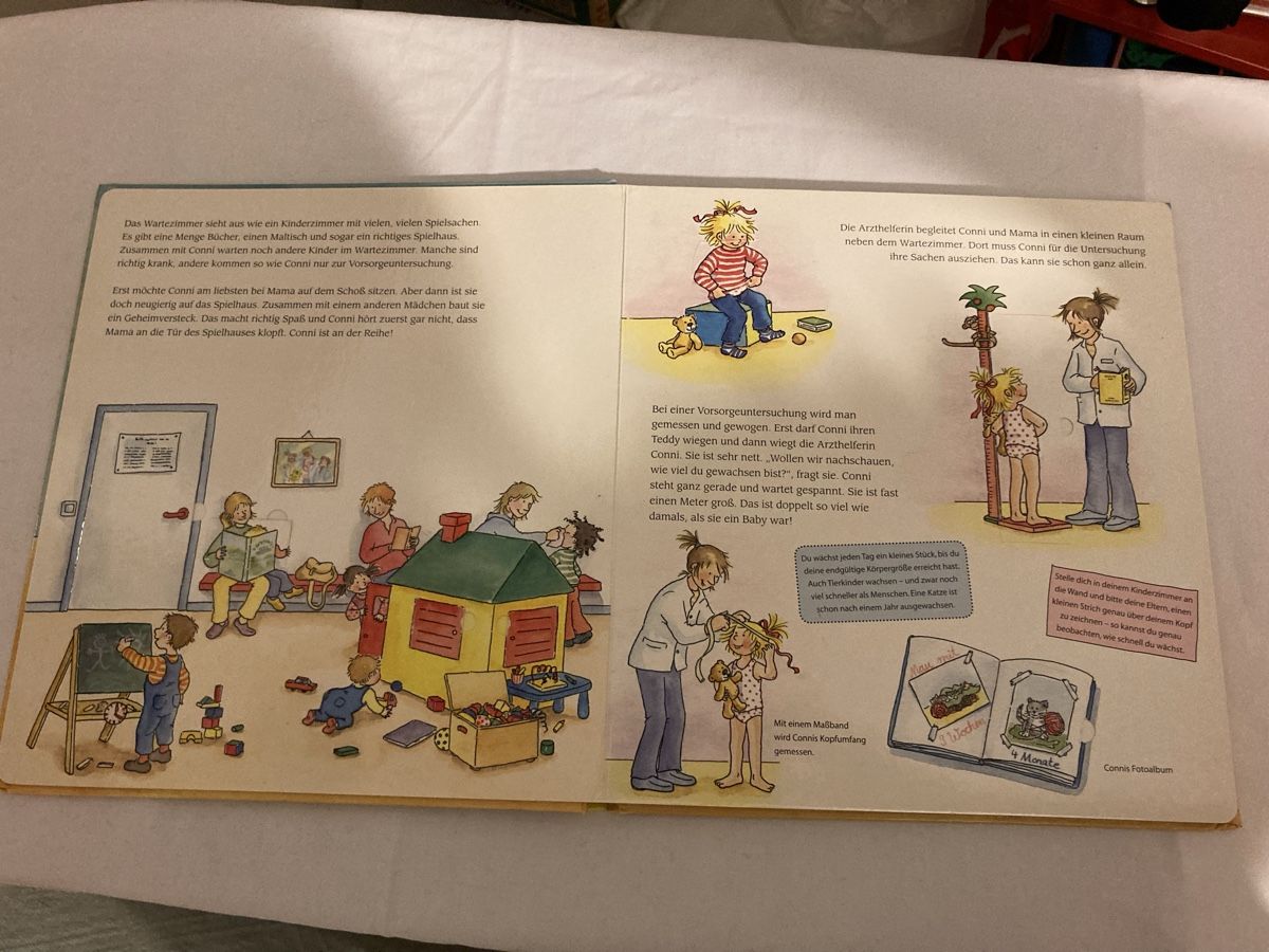 Libri: Conny beim Kinderarzt Buch – Usato da Kesswil venduto da Branca-01 3