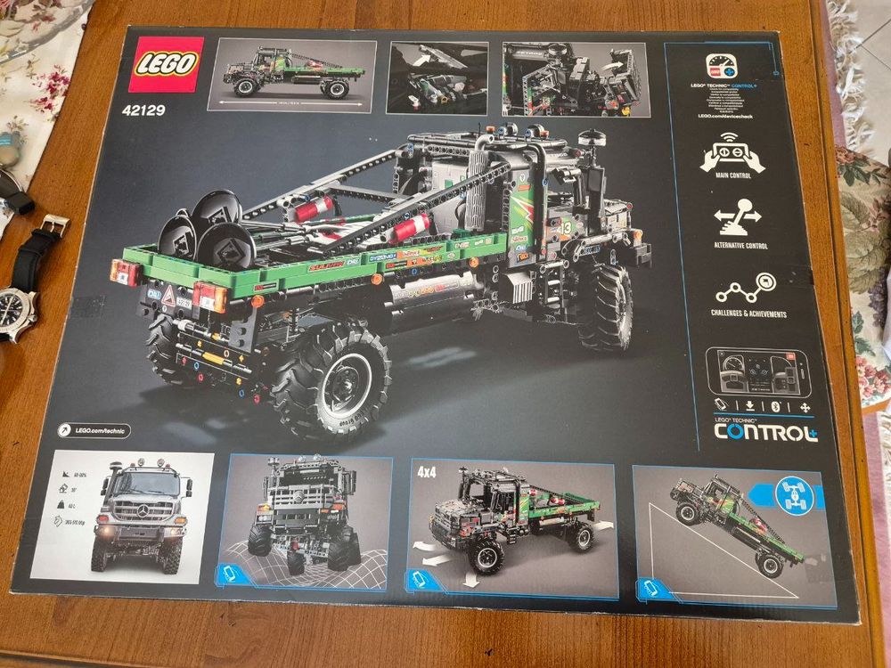 Neues Lego Technic 42129 Mercedes Benz Zetros Offroad Truck (Neu und ...