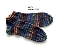 Sneaker - Socken handgestrickt  Gr.44/45  Nr.73
