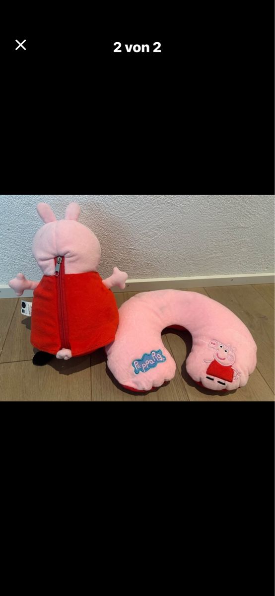 Cuscini: Peppa Pig Nackenstützen  – Usato da Altendorf venduto da Quietwater 1