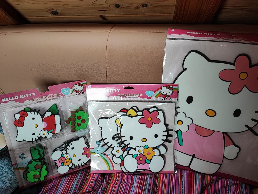 Hello Kitty Wall Sticker Wanddeko | Kaufen auf Ricardo