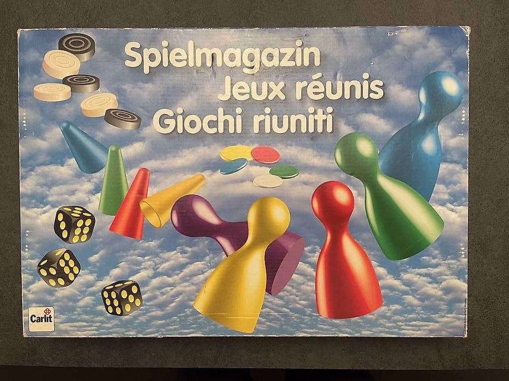 Boîte De Jeux De Société JEUX REUNIS - Bel état - Années 60/70