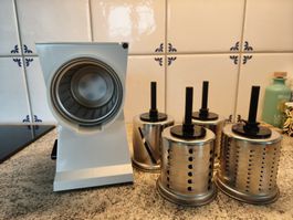 Servit Trommelreibe mit 5 Einsätzen