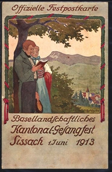 Cartes postales: Sissach, Basellandschaftliches Kantonal- – D'occasion à Berlin par bartko-reher