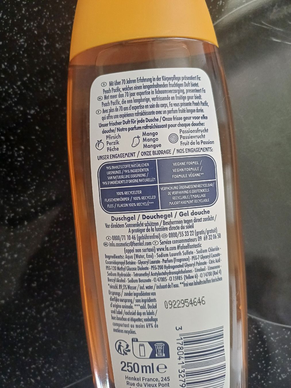 Doccia: Fa Duschgel Peach Pacific 250ml NEU  – Nuovo (secondo la descrizione) da Ostermundigen venduto da Loulilou86 1