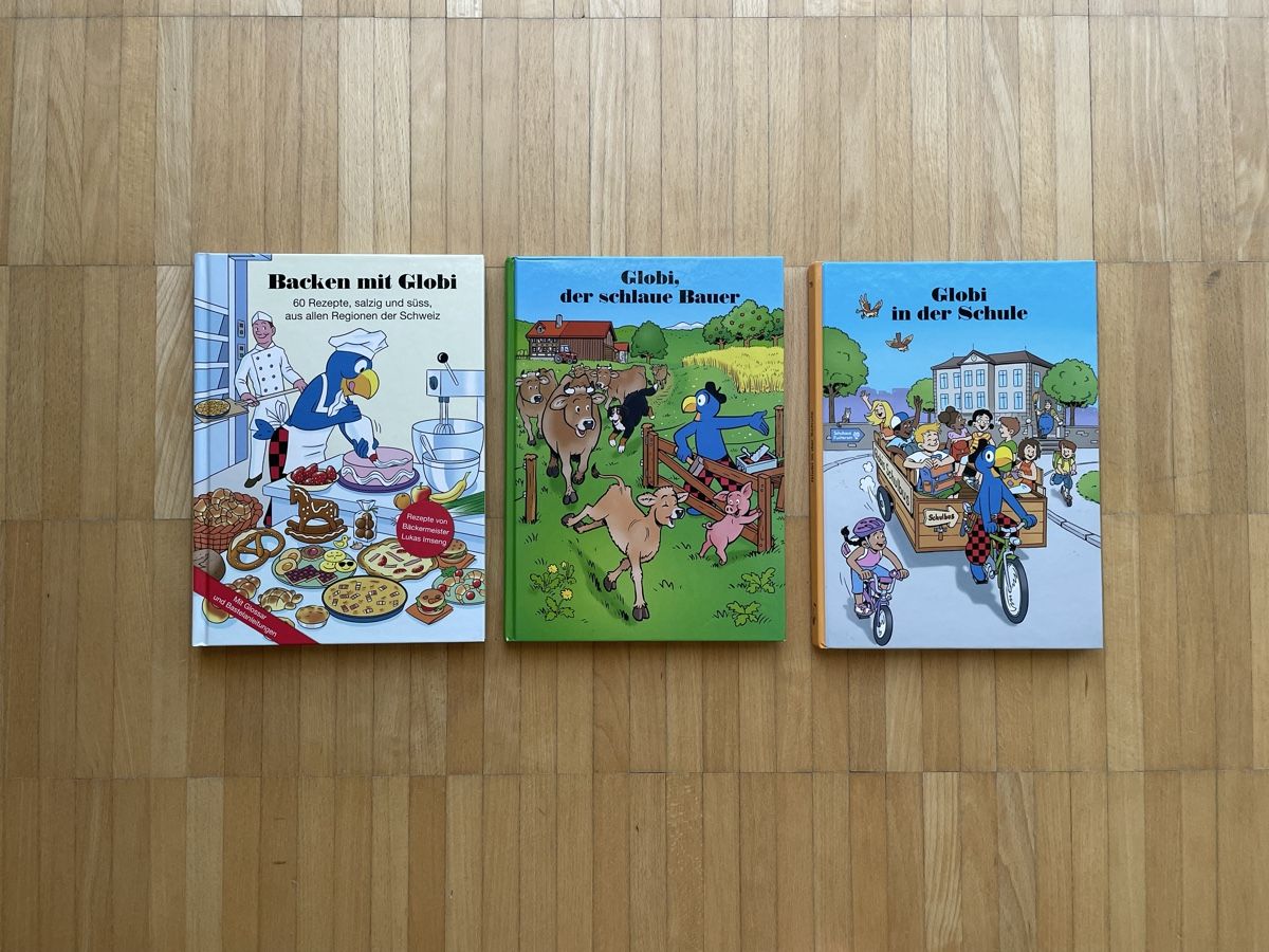 Libri: Globi Bücher 3Stk. – Usato da Frauenfeld venduto da dan_ygp2