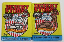 1991 Desert Storm Trading Cards Victory  Irak Krieg US Army