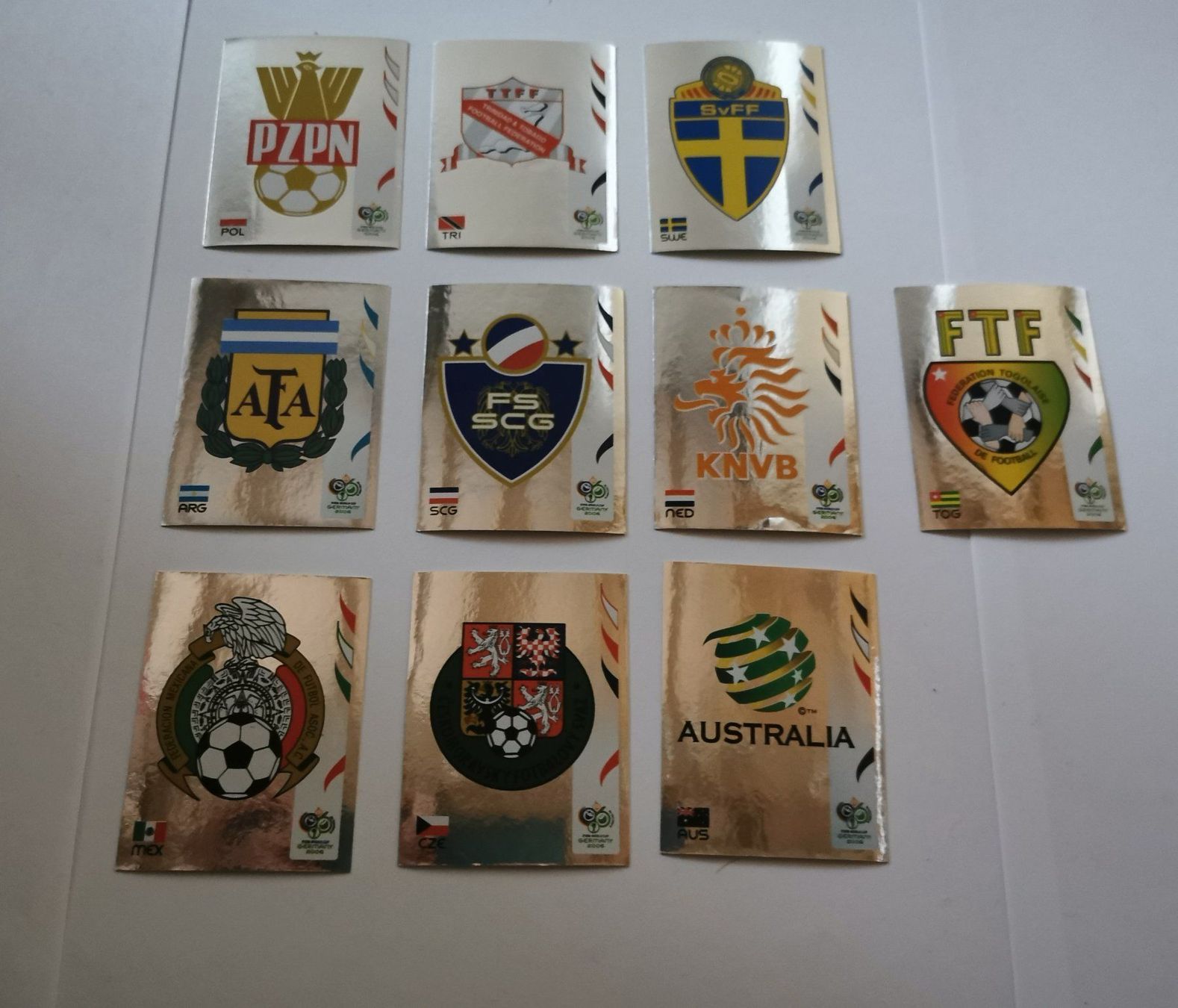 Panini Carte collezionabili: Panini WM 2006 / Wappen – Nuovo (secondo la descrizione) da Ottikon b.Kemptth. venduto da Schwammi007