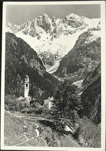 Ansichtskarten: SOGLIO und die Sciora-Gruppe – Gebraucht aus Jona von philajona