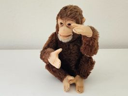 Vintage Steiff Affe Jocko Mohair Original