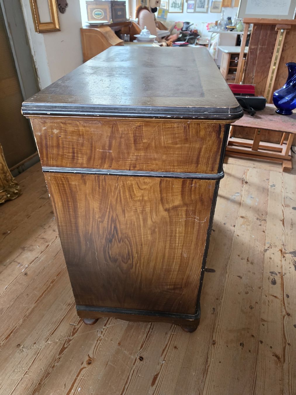 Cassettiere: Antike Kommode,  restaurationsbedürftig – Usato da Mettlen venduto da elios0888 1