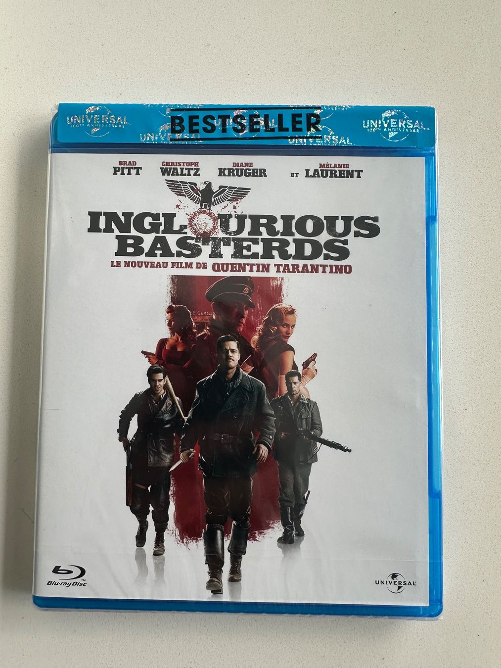 Tutti i DVDs: Inglorious Basterds (BluRay) – Nuovo e nell'imballaggio originale da Coppet venduto da Niushork