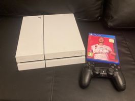 Sony PlayStation 4 FIFA 20 Bundle Weiss