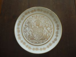 Assiette commémorative Jubilé Elizabeth II 1977 rare