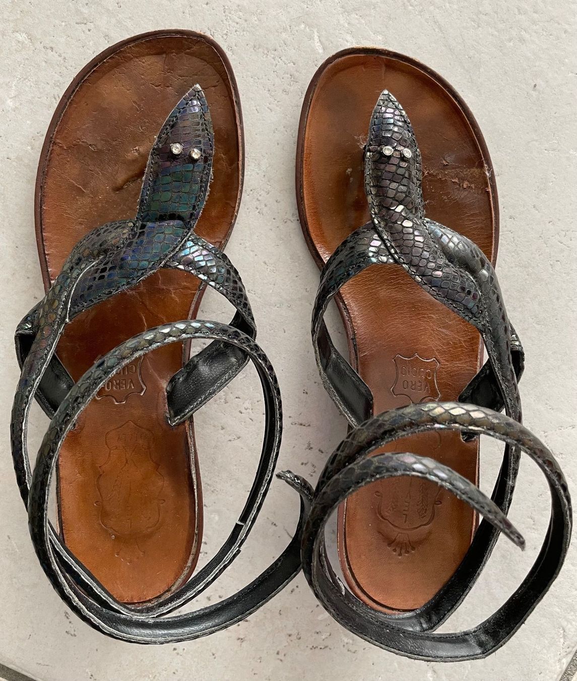 Chaussures femmes: Schlangen-Zehenschuh – D'occasion à Zürich par Mumpfi9 2