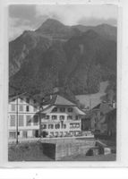 BE Wimmis 1950 Hotel Pension Löwen (Nota)